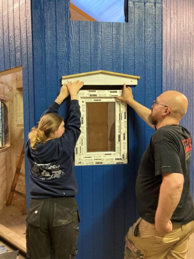 Kroghs Tiny Houses - Hyttebyen 格林斯泰兹 外观 照片