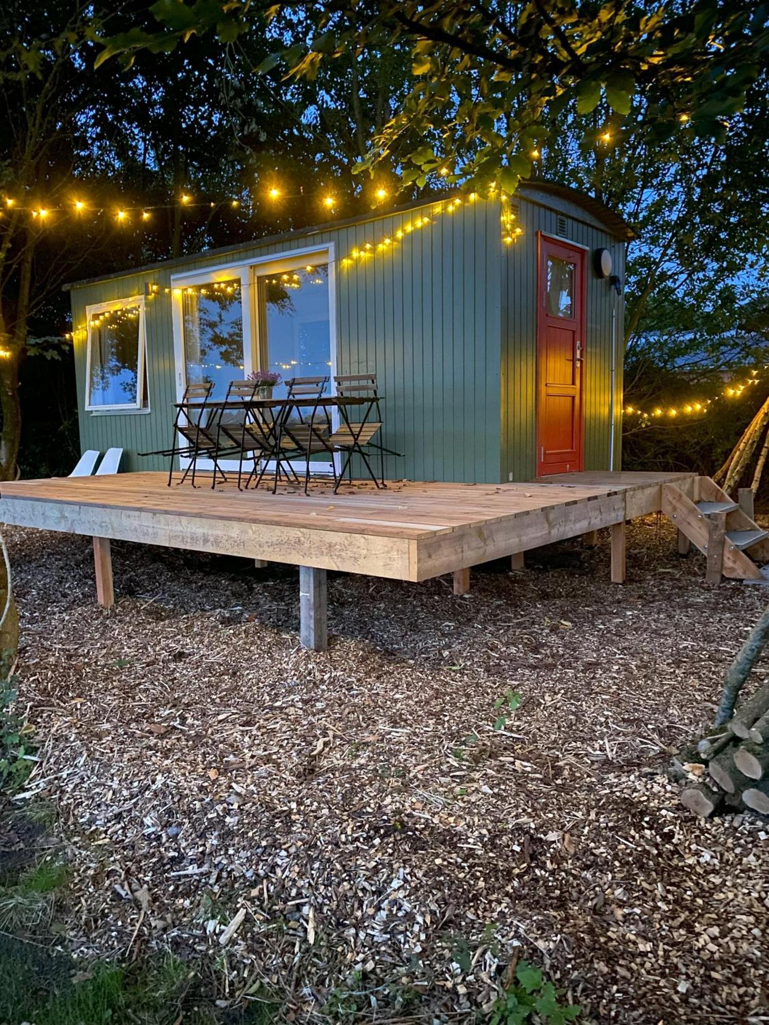 Kroghs Tiny Houses - Hyttebyen 格林斯泰兹 外观 照片
